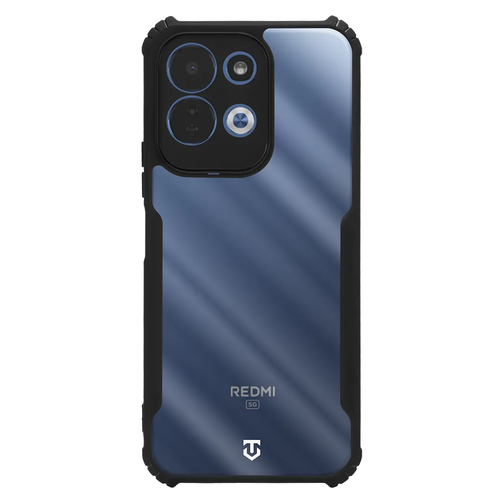 Tactical Quantum Stealth Cover for Xiaomi Redmi 17 4G/5G Clear/Black