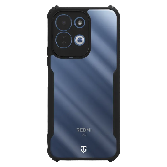 Tactical Quantum Stealth Cover for Xiaomi Redmi 17 4G/5G Clear/Black